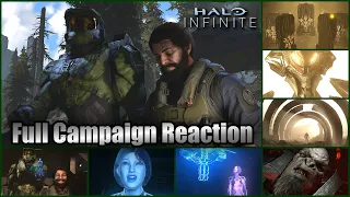 Halo Infinite - Full Campaign Reaction and Playthrough! All Cutscenes and Boss Encounters | SuperCut