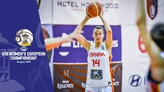 Spain v Latvia - Full Game - FIBA U18 Women's European Championship 2019