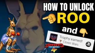 How to UNLOCK ROO and the "Clown Wars" Trophy / Achievement - Streets of Rage 4 DLC Mr. X Nightmare