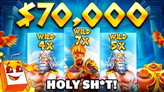 ZEUS vs. HADES RETURNS.. INSANE $70,000 SESSION!