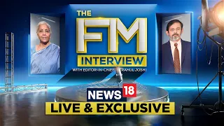 Nirmala Sitharaman LIVE | Finance Minister Nirmala Sitharaman LIVE And Exclusive On News18 | N18L