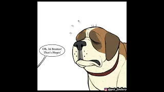 Hugo Meets Brutus For The First Time | Pixie and Brutus Comic by Pet_foolery #comicdub