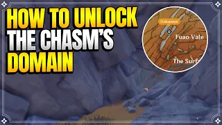 How to unlock The Chasm's Domain (The Lost Valley) | World Quests and Puzzles |【Genshin Impact】
