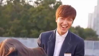 The Heirs - Funny Moment BTS - Lee Min Ho & Park Shin Hye