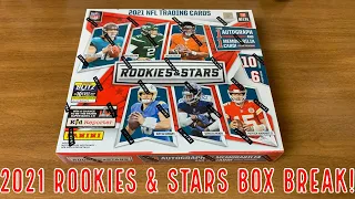 2021 Rookies & Stars Football Mega Box Break!
