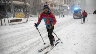 Испания в снегу, Мадрид парализовал самый мощный снегопад за последние 50 лет