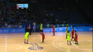 Basketball Mens Myanmar vs Vietnam (Day 7) | 28th SEA Games Singapore 2015