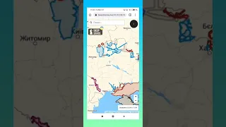 Новая КАРТА БОЕВЫХ ДЕЙСТВИЙ Украина 2022 онлайн | Интерактивная карта войны в Украине