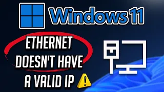 Fix Ethernet Doesn’t Have A Valid IP Configuration in Windows 11/10 - [2024 SOLUTION]