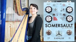 Somersault Lo-Fi Modulator Pedal Demo on Harp