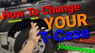 EASY Transfer Case Fluid Change | THE Ford Superduty GAS or DIESEL | Do It Yourself