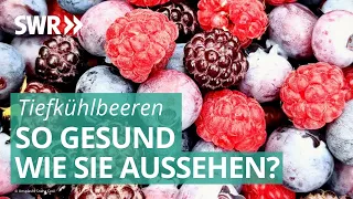 Tiefkühlbeeren im Test – Vorsicht beim rohen Verzehr | Marktcheck SWR