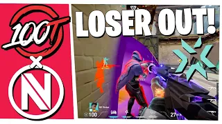 LOSER OUT! 100T vs ENVY - HIGHLIGHTS | VCT Stage 2: North America - Challengers Finals