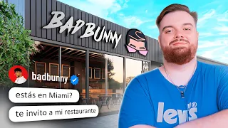 BAD BUNNY ME INVITA A SU RESTAURANTE