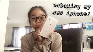 unboxing new iphone8!!