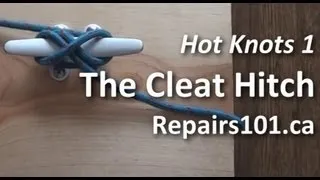 Cleat Hitch - Hot Knots 1