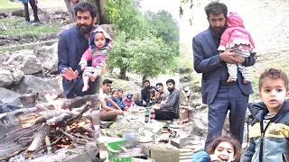 The pleasant outing of Engineer and the children to nature.