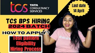 TCS off campus hiring 2024 | tcs mega drive | tcs bps 2024 #tcs #freshers