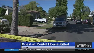 Man shot to death at pricey rental home in Encino