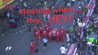 Raikkonen And His Steering Wheel | F1 Best Team Radio 2017