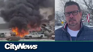 Quebec man tried to save a life amid fatal blast north of Montreal
