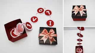 DIY Love Box For Valentine's Day / Anniversary Gift | Handmade Surprise Box