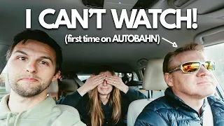 Our American Parents on the German Autobahn for the First Time + DAD DROVE! (record speeds!!) 🚙