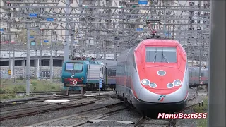 TRENI IN TRANSITO A ROMA TIBURTINA: FRECCE, INTERCITY, MERCI E TANTO ALTRO...