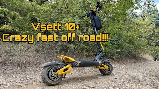 VSETT 10+ off-road bashing