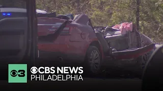 4 dead in crash on Route 322 after police chase in Boothwyn, Pa.