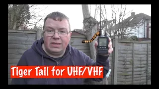 Cheap tiger tail for UHF/VHF