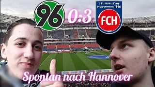 Spontan nach Hannover | Hannover vs Heidenheim Stadionvlog