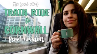 Train Ride to Cornwall // Getting to Newquay from LHR