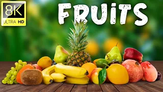 Satisfying Fruits Collection in 8K ULTRA HD (60 FPS) | Satisfying Film