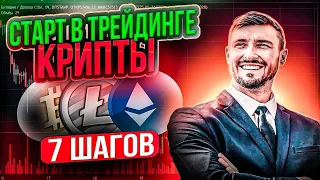 Как заработать в крипте в 2023 году. 🔥 Трейдинг для новичков: 7 шагов на пути к успеху 🔥