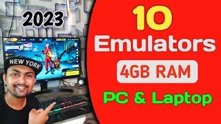 10 Best Emulator For 4GB RAM PC & Laptop In 2023 | Low End PC Emulators