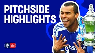 Chelsea 2-1 Liverpool | Pitchside Goals & Highlights | FA Cup Final 2012