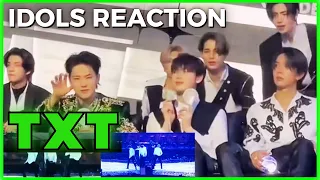 SEVENTEEN Reaction TXT Chasing That Feeling Golden Disc Awards 2024 JAKARTA and more IDOLS