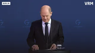 Bundeskanzler Scholz zur Ukraine: „Die Lage ist ernst“