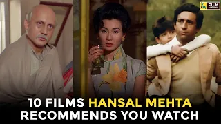 10 Films Hansal Mehta Recommends You Watch | Film Companion