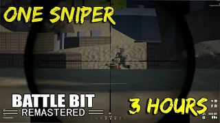 1 SNIPER. 3 HOURS.