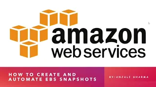 AWS Labs: How to create and Automate EBS Snapshot | EBS Practicals | AWS Tutorials |