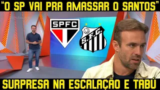 SÃO PAULO TEM SANTOS COMO FREGUÊS NO MORUMBIS | "O SPFC É MUITO FORTE LÁ" | NOTÍCIAS DO SPFC