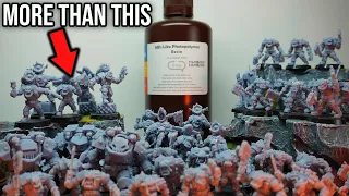 How Many Minis Can I 3D Print with Only 1 Bottle?