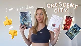 I finally read Crescent City...here are my thoughts 🫤 [spoiler free + spoilers]