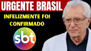 Carlos Alberto APRESENTADOR SBT  AOS 85 ANOS INTERNADO ÀS PRESSAS