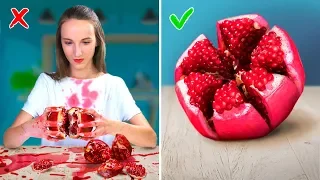 30 Easy Peasy Peeling Hacks / Food Prep and Tricks