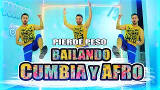 PERDER PESO Bailando CUMBIA y AFRO DANZA 🔥 Rutina de 30 minutos INTENSO / Baila Conmigo 💣