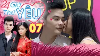 24H THỬ YÊU | TẬP 7 FULL | WinD đỏ mặt với nụ hôn lén ngọt lịm của hotgirl Bống Nam Phương 😍