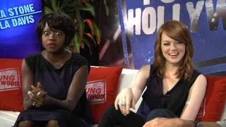 Emma Stone & Viola Davis on The Help and Why Emma cries at everything